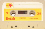 Compact Cassette: Unknown Kodak -  90