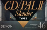 Compact Cassette: Nippon Columbia / Denon Denon - Slender 46