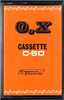 Compact Cassette:  O.X -  60