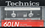 Compact Cassette: Matsushita Technics - LN 60