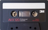 Compact Cassette: 3M  - AVX 120