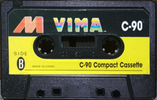 Compact Cassette Vima 90 Type I Normal China