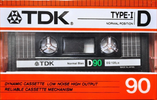 Compact Cassette: TDK  - D 90