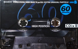 Compact Cassette: Sony  - CDix II 60