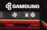 Compact Cassette:  Samsung - XM-1 60