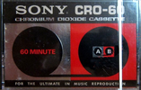 Compact Cassette: Sony  - Cro 60