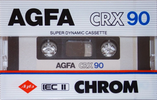 Compact Cassette: AGFA  - CRX 90