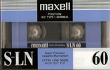 Compact Cassette: Maxell / Hitachi Maxell - S-LN 60