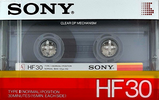 Compact Cassette: Sony  - HF 30