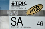 Compact Cassette: TDK  - SA 46