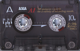 Compact Cassette: FUJI AXIA - A1 10