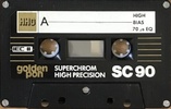 Compact Cassette: Unknown Golden Pon -  90