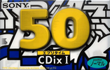 Compact Cassette: Sony  - CDix I 50