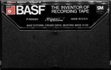 Compact Cassette: BASF  - Studio I 60