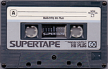 Compact Cassette: Unknown SUPERTAPE - HB Plus 60