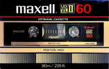 Compact Cassette: Maxell / Hitachi Maxell - UD XLII 60