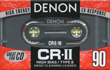 Compact Cassette: Nippon Columbia / Denon Denon - CR-II 90