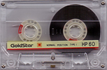 Compact Cassette: GoldStar / LG Goldstar - HP 60