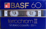 Compact Cassette: BASF  - Ferrochrom III 60