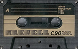 Compact Cassette: Unknown Makwell -  90