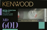 Compact Cassette:  Kenwood - MD 60