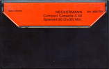 Compact Cassette Neckermann 60 "№ 800/708" Type I Normal 1976 Germany