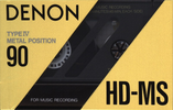 Compact Cassette: Nippon Columbia / Denon Denon - HD-MS 90