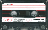 Compact Cassette: Nippon Columbia / Denon Baron -  60