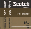 Compact Cassette: 3M Scotch - High Energy 90