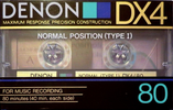 Compact Cassette: Nippon Columbia / Denon Denon - DX4 80