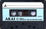 Compact Cassette: Mitsubishi Akai - LN 60