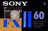 Compact Cassette: Sony  - FX II 60