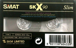 Compact Cassette: Sunkyong Magnetic Limited (SKM) Smat - SK X 90