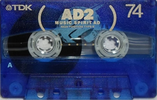 Compact Cassette: TDK  - AD2 74