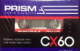 Compact Cassette:  Prism - CX 60