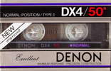 Compact Cassette: Nippon Columbia / Denon Denon - DX4 50