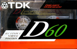 Compact Cassette: TDK  - D 60