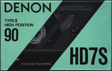 Compact Cassette: Nippon Columbia / Denon Denon - HD7S 90