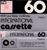 Compact Cassette:  International -  60