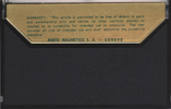 Compact Cassette Audio Magnetics 90 Type I Normal 1970 Europe