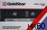 Compact Cassette: GoldStar / LG Goldstar - HR 60