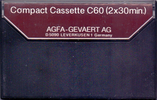 Compact Cassette: AGFA  -  60