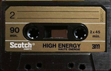 Compact Cassette: 3M Scotch - High Energy 90