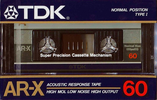 Compact Cassette: TDK  - AR-X 60