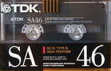 Compact Cassette: TDK  - SA 46