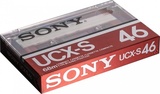 Compact Cassette Sony UCX-S 46 Type II Chrome 1983 North America