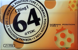 Compact Cassette TDK CDing 1 64 "CD1-64U" Type I Normal 2005 Japan