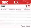 Compact Cassette: Sunkyong Magnetic Limited (SKM) SKC - LX 74