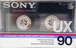 Compact Cassette: Sony  - UX 90