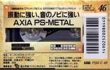 Compact Cassette: FUJI AXIA - PS-Metal 46